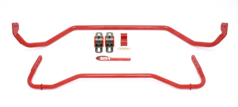 BMR 08–09 Pontiac G8 Stabilisator-Kit vorne und hinten mit Buchsen – Rot