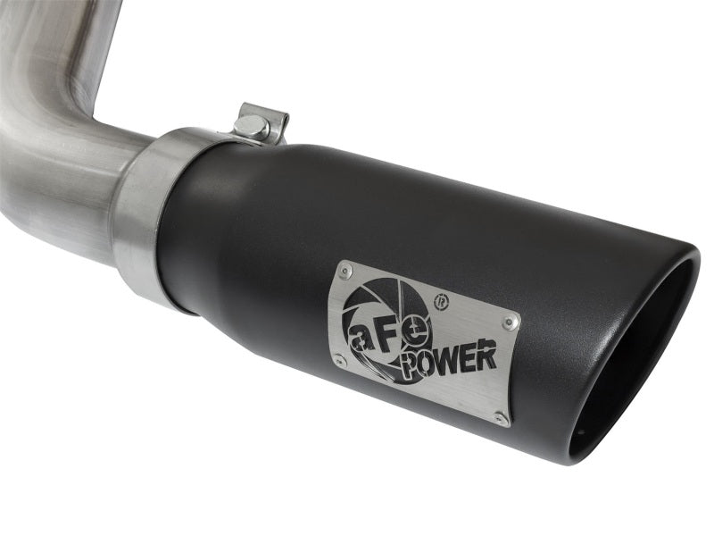 aFe MACH Force-Xp 3 Zoll CB SS Doppelauspuff mit schwarzen Spitzen 09-16 GM Silverado/Sierra 4,3 l/4,8 l/5,3 l