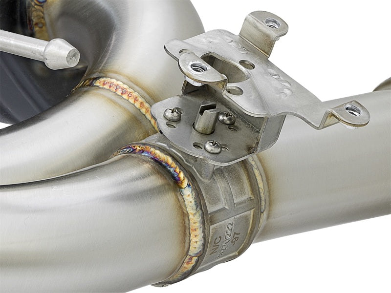 aFe MACH Force-Xp 3 Zoll 304 SS Cat-Back-Auspuff mit schwarzen Spitzen 12-15 BMW 335i (F30) L6 3.0L (t) N55