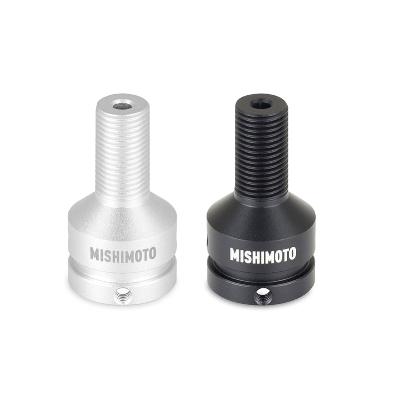 Mishimoto Schalthebel-Adapter-Kit ohne Gewinde, Silber