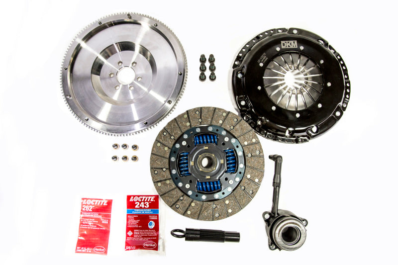 DKM-Kupplung 2.0 VW/Audi A3 FSI, organische MB-Kupplung mit 6-Schrauben-Feder und Stahlschwungrad (594 Nm Drehmoment)