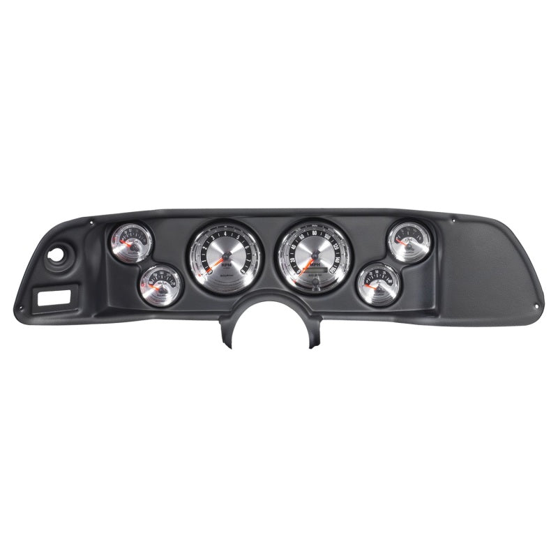 Autometer American Muscle Messgeräte-Kit, 6-teilig, Camaro 70–78, Drehzahl/Meilen/Stunden/Kraftstoff/Öldruck/Wh/Volt