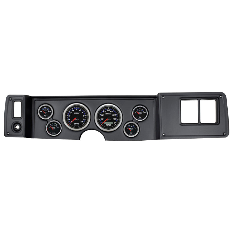 Autometer Cobalt 79-81 Camaro Armaturenbrett-Kit, 6-teilig, Drehzahlmesser/MPH/Kraftstoff/Öl/WTMP/Volt