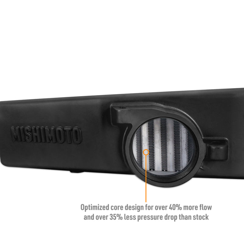 Mishimoto 22+ WRX TMIC-Kit, schwarzer Kern, rote Rohre