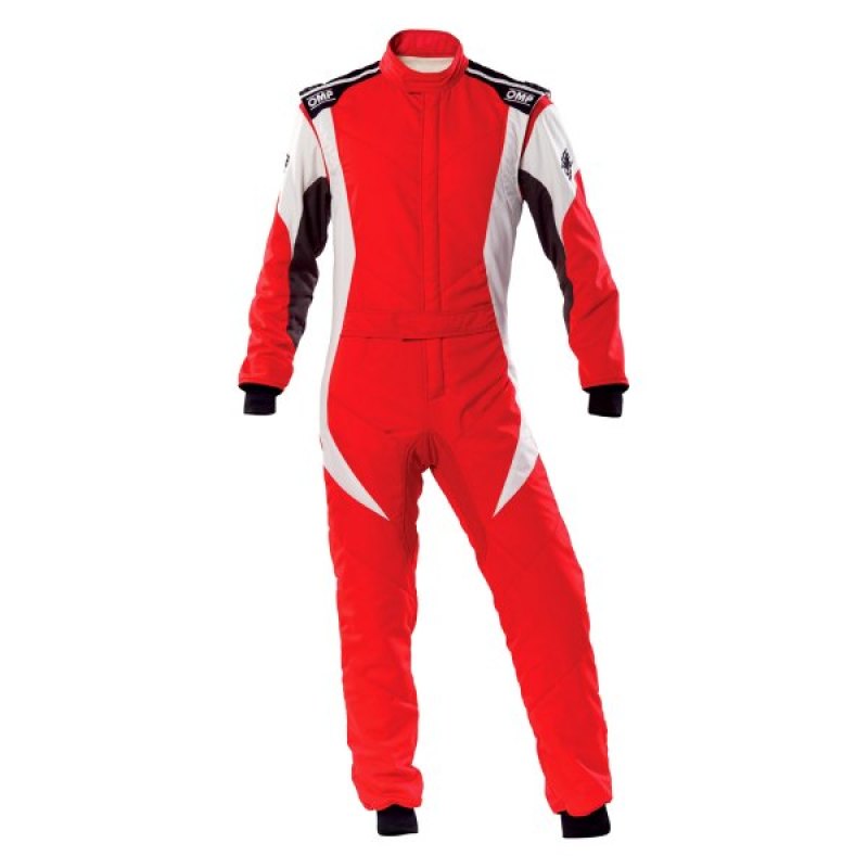 OMP First Evo Overall Red/White - Size 46 (Fia 8856-2018)