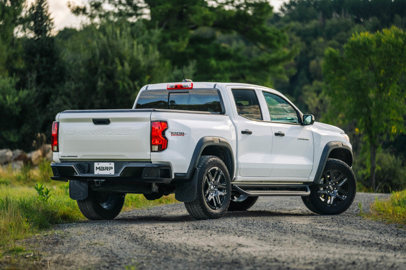 
                      
                        MBRP 2023 Chevy Colorado/GMC Canyon Stainless Steel 3in Cat-Back, Single High Clearance Rear Exit
                      
                    