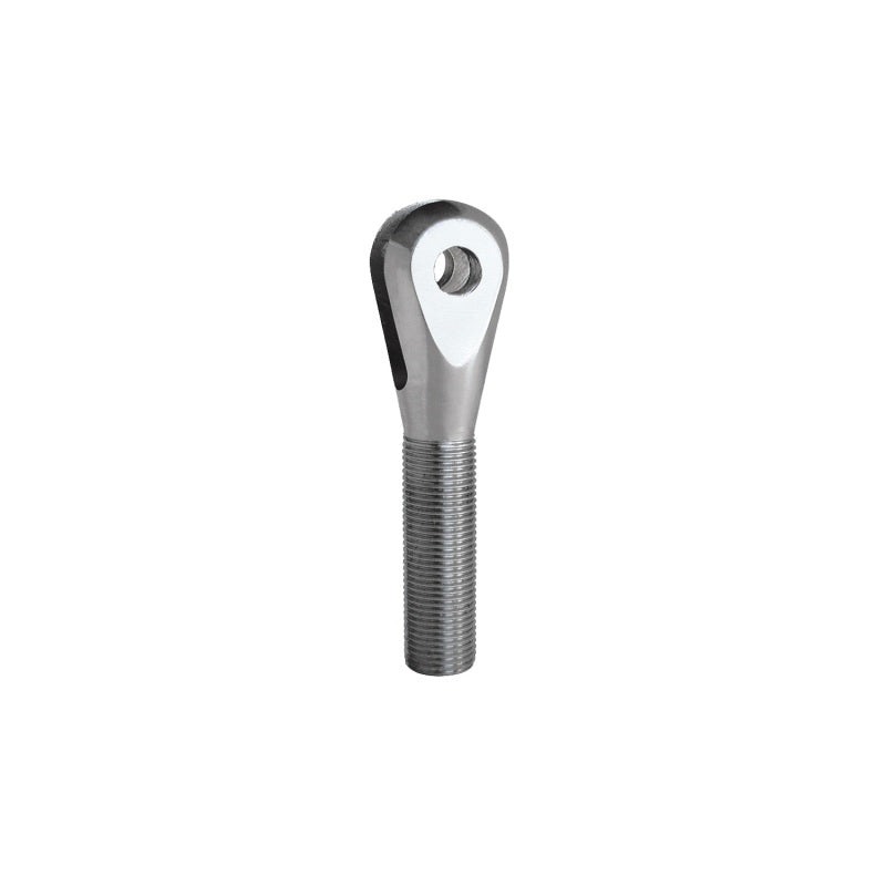 QA1 Clevis - Left Hand - 1/4-5/16in - 3/16in Slot - Carbon Steel