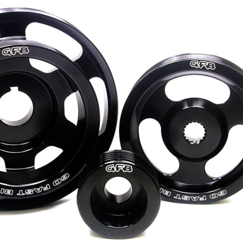 GFB 08+ WRX/STi / 09+ Forester / 03-09 LGT 3-teiliges Riemenscheiben-Kit mit/ohne Untersetzung