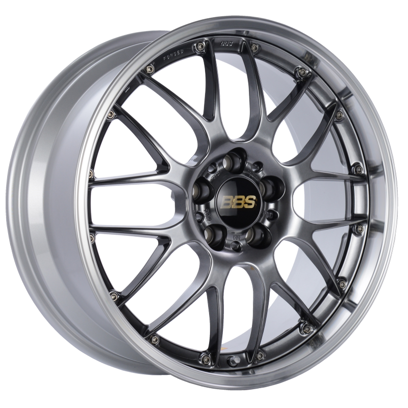 BBS RS-GT 18x8 5x130 ET50 CB71.6 Diamond Black Center Diamond Cut Lip Wheel