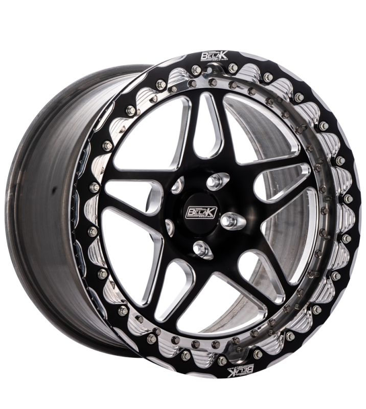 Belak 15x9 / Subaru Brz Rear/ 5x100 BP / Series 3 Wheel - Single Beadlock