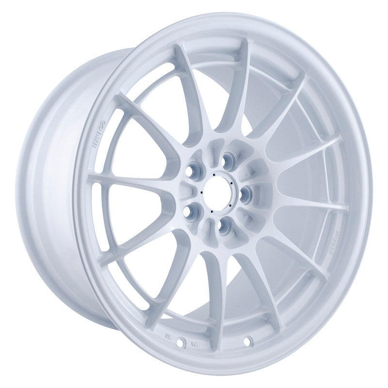 Enkei NT03+M 18x9,5 5x114,3 40 mm Offset 72,6 mm Bohrung Vanquish White Wheel (Mindestbestellmenge 40 Stück)