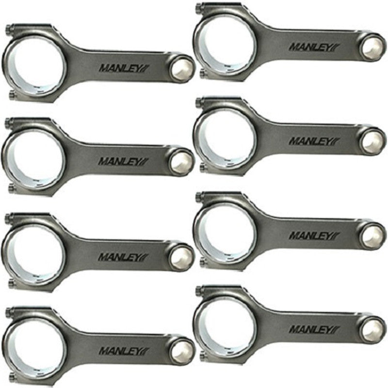 
                      
                        Manley Chevrolet LS 6.125 Length H Tuff Series Connecting Rod Set w/ ARP 2000 Bolts
                      
                    