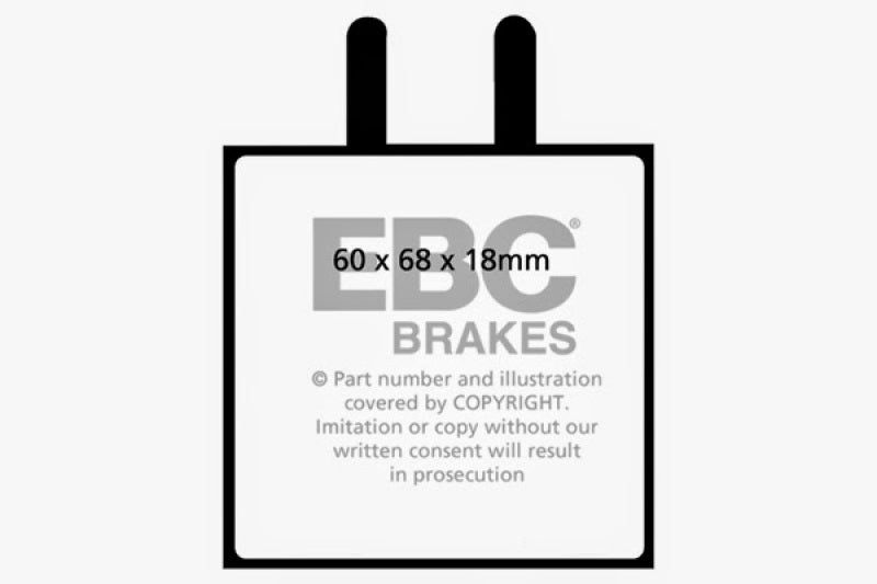 EBC Brakes Yellowstuff Performance Brake Pads