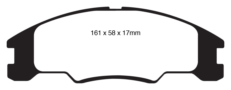 
                      
                        EBC 10-11 Ford Focus 1.6 Greenstuff Front Brake Pads
                      
                    