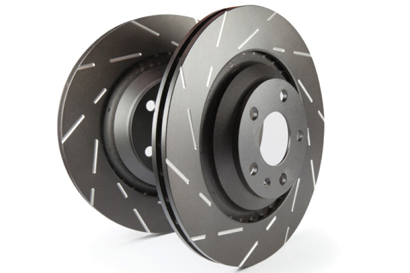 EBC 2016+ Cadillac CT6 3.0L Twin Turbo (w/Performance Brakes) USR Slotted Front Rotors