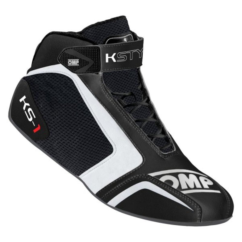 OMP KS-1 Shoes Black/White - Size 32