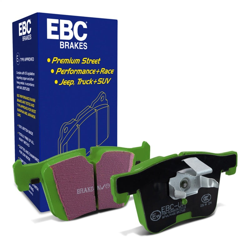 EBC 14+ BMW 228 Coupe 2.0 Turbo ATE calipers Greenstuff Front Brake Pads