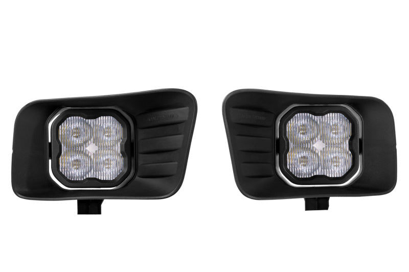 Diode Dynamics SS3 Ram Horizontal LED Fog Light Kit Sport - White SAE Fog