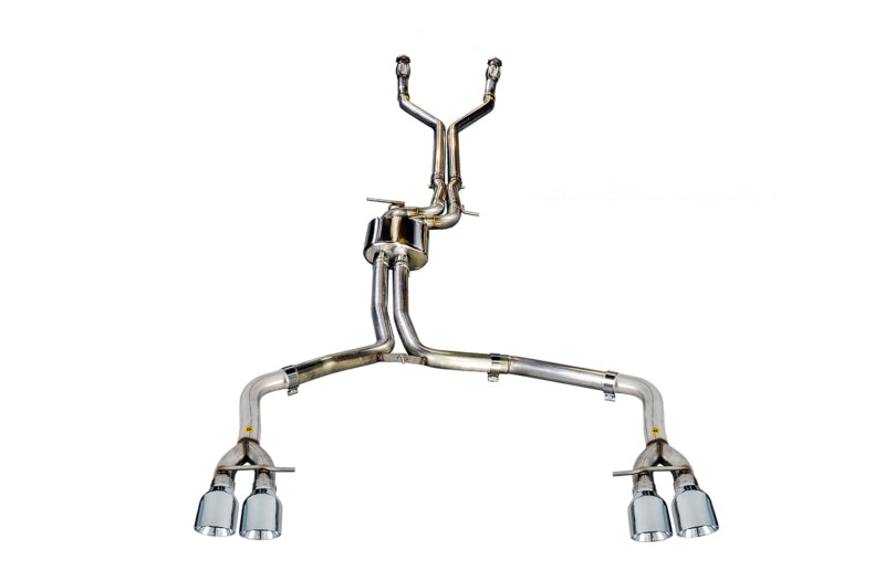 AWE Tuning Audi C7 / C7.5 S6 4.0T Track Edition Exhaust - Chrome Silver Tips