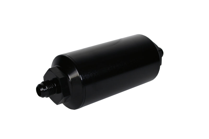 
                      
                        Aeromotive In-Line Filter - (AN-6 Male) 10 Micron Fabric Element Bright Dip Black Finish
                      
                    