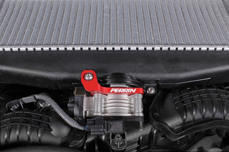 PERRIN 2022+ Subaru WRX/19-23 Ascent/Legacy/Outback Top Mount Ladeluftkühlerhalterung - Rot