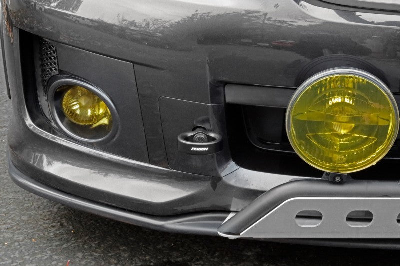 PERRIN 08-14 Subaru WRX/STI Abschlepphaken-Set (vorne) – Mattschwarz