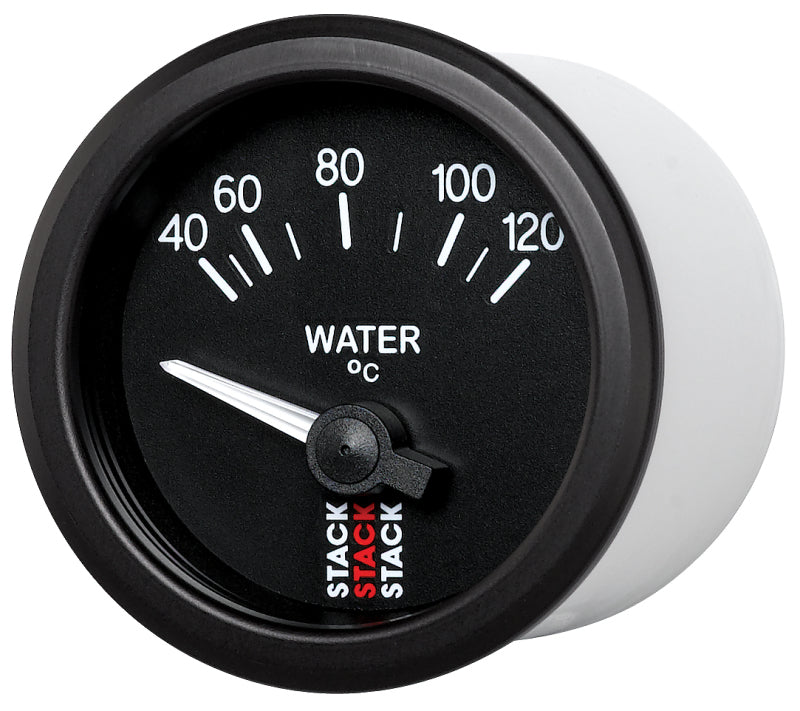 
                      
                        Autometer 52mm Stack Instruments 40-120 Degree C Electric Water Temperature Gauge - Black
                      
                    