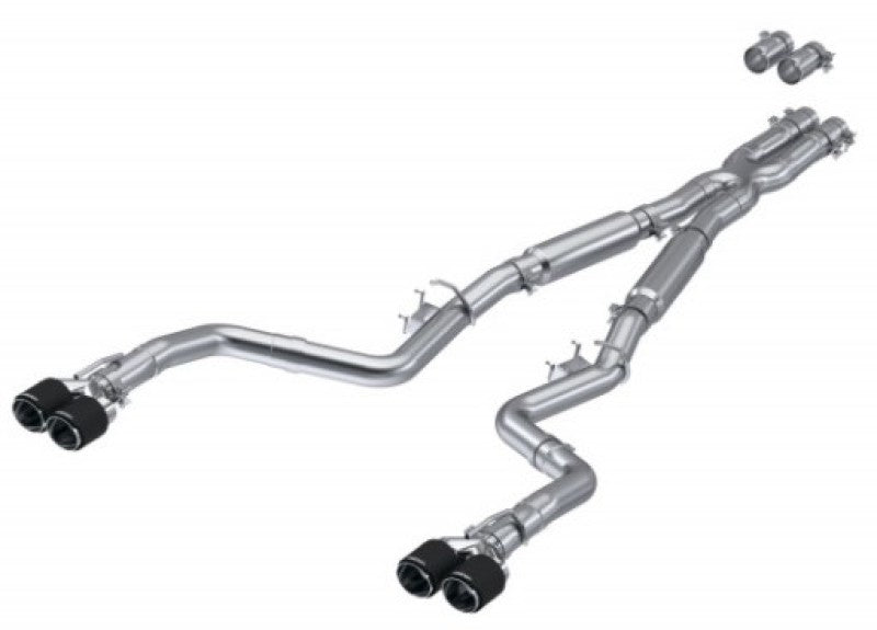 
                      
                        MBRP 17-Up Dodge Challenger 5.7L/6.2L/6.4L Carbon Fiber Quad Tip T304 Catback Exhaust
                      
                    