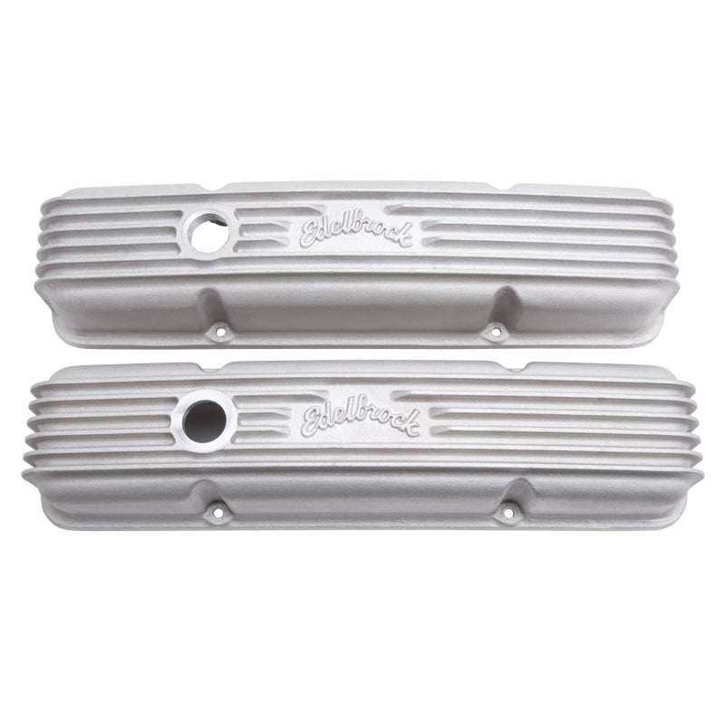 
                      
                        Edelbrock Valve Cover Classic Series Chevrolet 1959-1986 262-400 CI V8 w/ Oil Fill Hole Satin
                      
                    