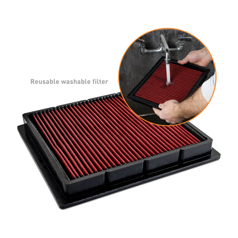 
                      
                        Mishimoto 2007+ RAM Cummins 6.7L  Reusable Drop-In Air Filter
                      
                    