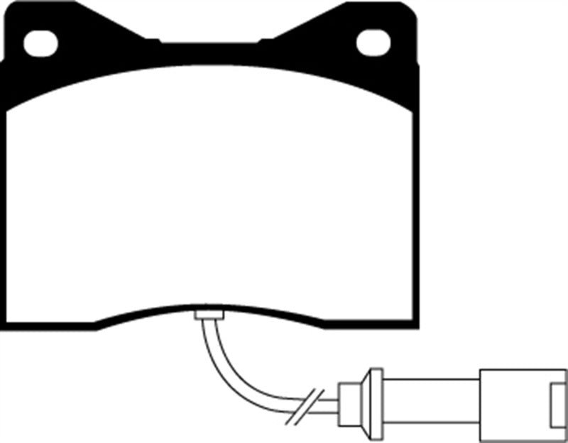 EBC 78-82 BMW M1 3.5 Redstuff Front Brake Pads