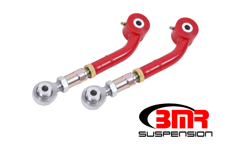 BMR 08-17 Challenger obere Längslenker mit am Auto einstellbaren Poly-/Stangenenden – Rot