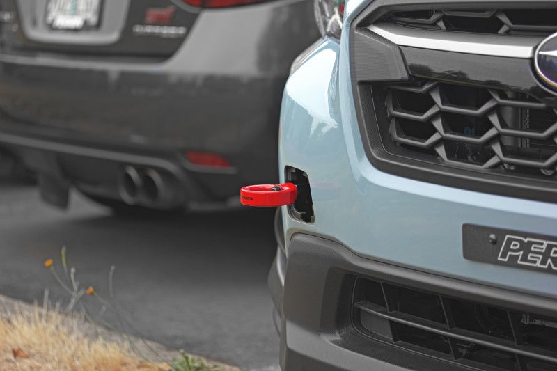 PERRIN 2022 Subaru WRX / 18-21 Crosstrek / 14-21 Forester Abschlepphaken-Kit (vorne) – Rot