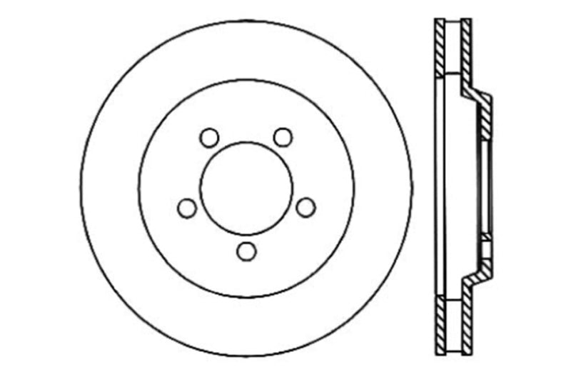 
                      
                        StopTech 05-10 Ford Mustang GT Front Left Slotted & Drilled Rotor
                      
                    