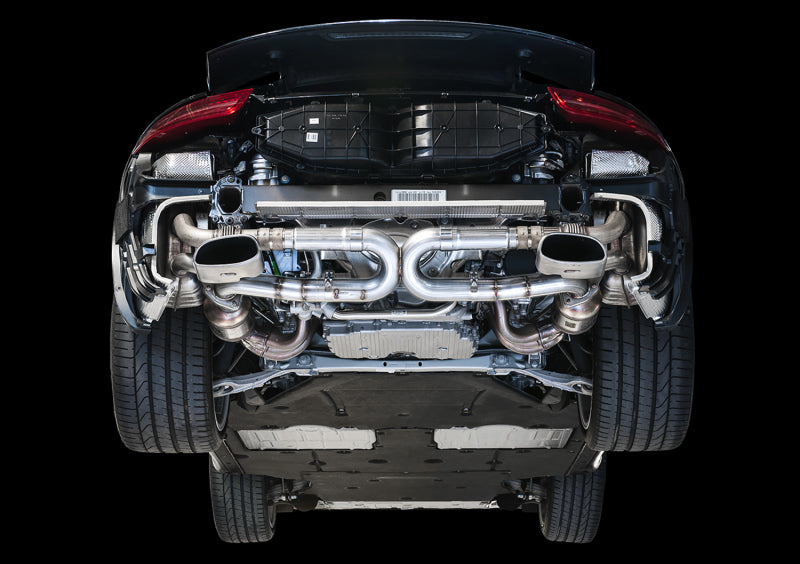 AWE Tuning 991 Carrera Performance Exhaust - Use Stock Tips