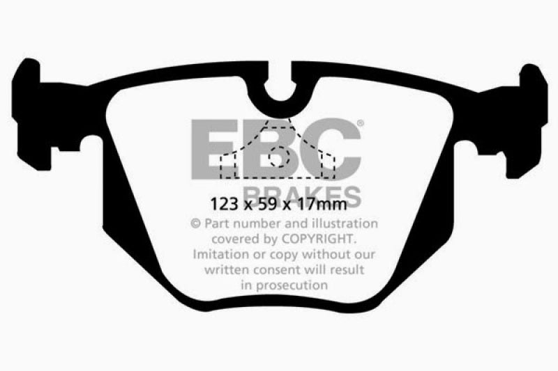 
                      
                        EBC 94-96 BMW 840 4.0 (E31) Greenstuff Rear Brake Pads
                      
                    