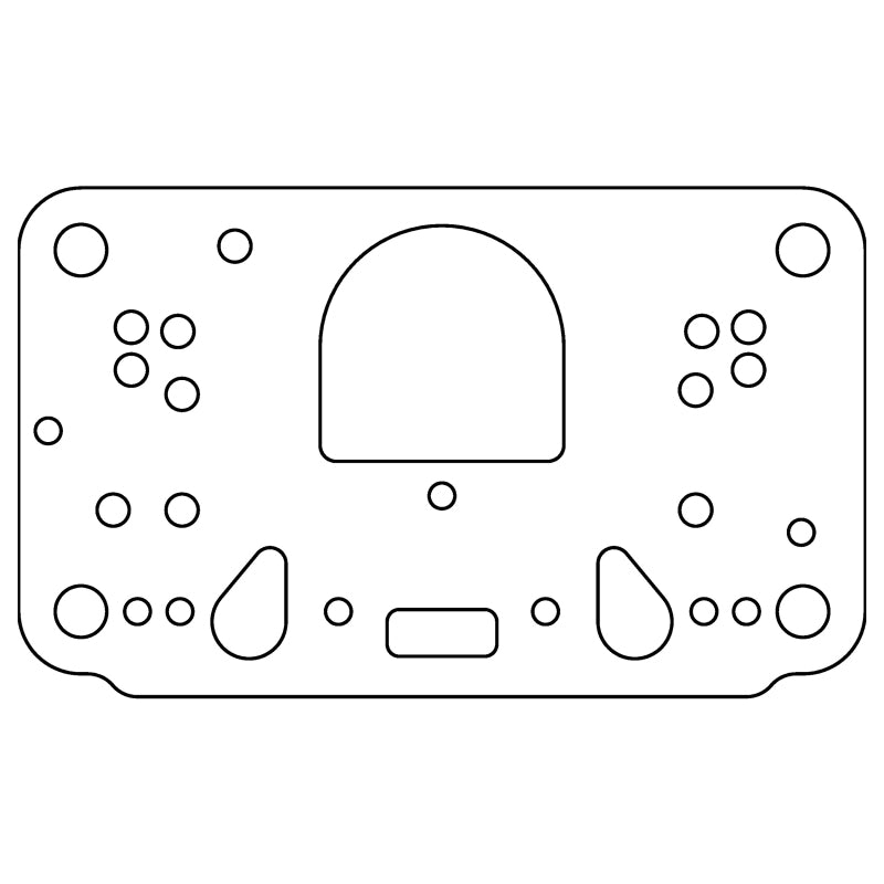 Cometic Holley .062in MP Metering Block Gasket - 3 Circuit