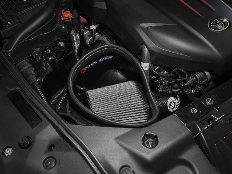 aFe 20-21 BMW Z4 M40i (G29) L6-3L (t) B58 Track Series Carbon Fiber Intake System w/Pro DRY S Filter