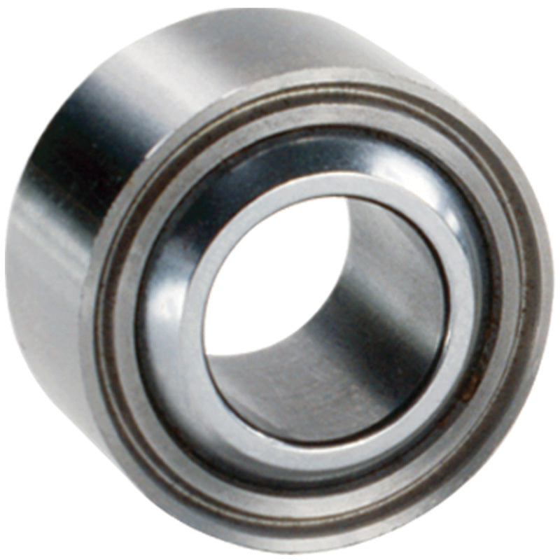 QA1 WPB-TG Wide Series Bearing - 7/16in Bore - Grooved - Heat Treated Chrome Plated S.S. w/PTFE