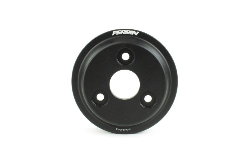 PERRIN 15-22 Subaru WRX / 14-18 FXT / 18-21 Crosstrek Leichte Wasserpumpen-Riemenscheibe – Schwarz