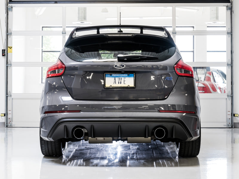 
                      
                        AWE Tuning Ford Focus RS Touring Edition Cat-back Exhaust- Resonated - Chrome Silver Tips
                      
                    