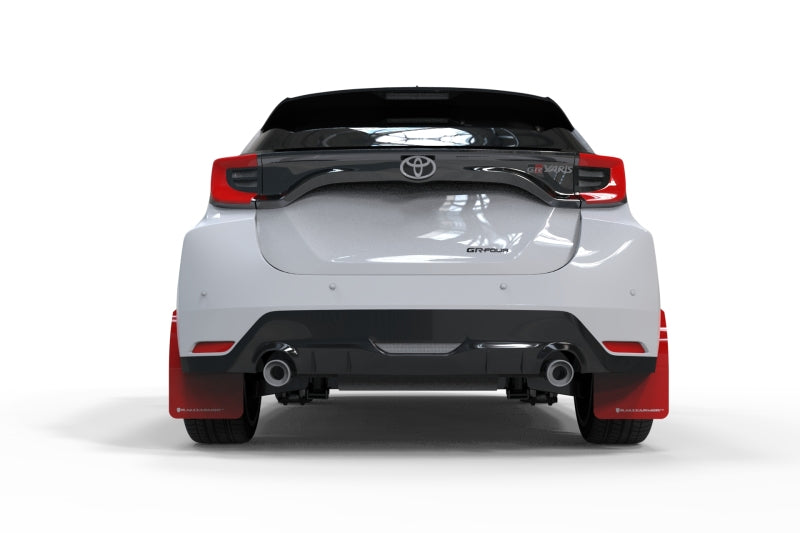 
                      
                        Rally Armor 20-23 Toyota GR Yaris Red Mud Flap w/White Logo
                      
                    