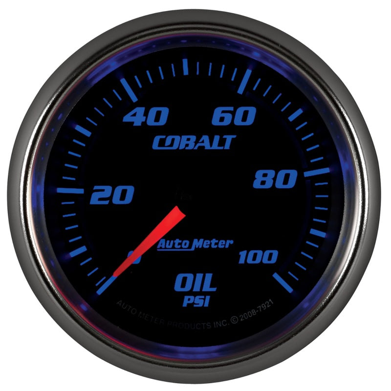 
                      
                        Autometer Cobalt 66mm 0-100 PSI Oil Pressure Gauge
                      
                    