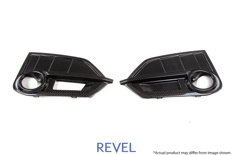 Revel GT Dry Carbon Nebelscheinwerfer-Abdeckungen (links & rechts) 17-18 Honda Civic Type-R - 2 Stück