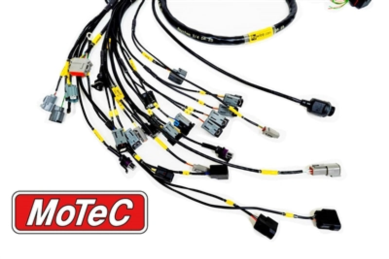 Rywire Honda K-Series (w/Motec M130 ECU) Eng Harness w/OBD2 Alt/EV14 Inj/AEM IAT & MAP (Adapter Req)