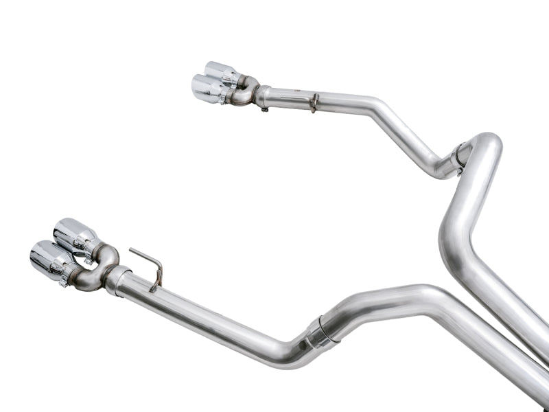 
                      
                        AWE Tuning 4th Gen GM 1500 6.2L 0FG Catback Split Rear Exit (w/ Bumper Cutouts) - Quad Chrome Tips
                      
                    