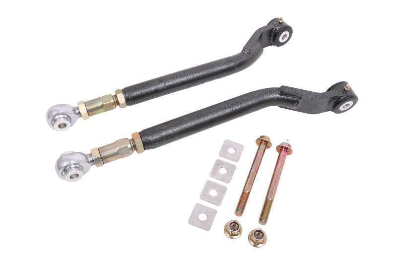 BMR 08-17 Challenger Hinten On-Car Einstellbare Spurstangen Delrin/Stangenkopf Combo - Schwarz Hammerschlag