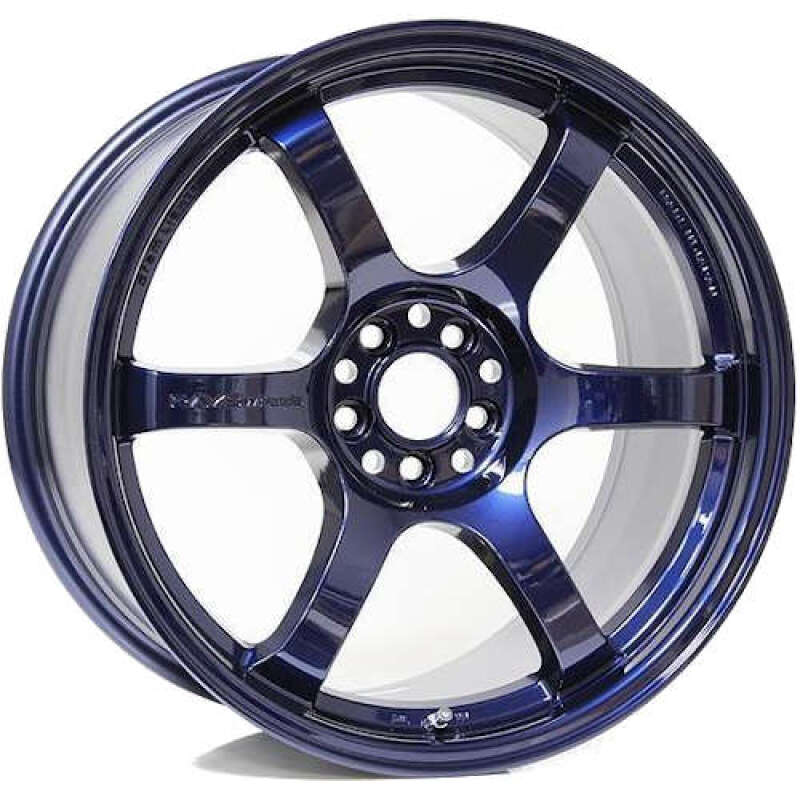 Gram Lights 57DR 18x9,5 +22 5-114,3 Eternal Blue Pearl Wheel (Mindestbestellmenge 20)