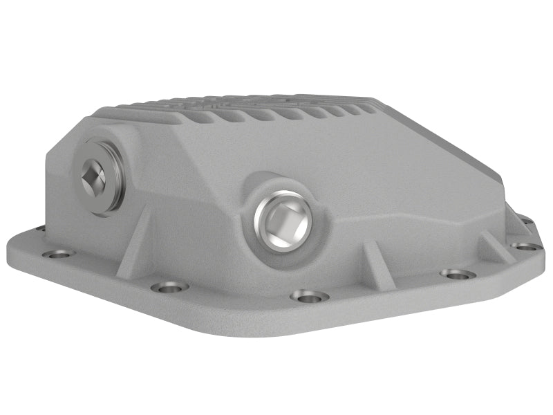 aFe Street Series Rear Differential Cover Raw w/Machined Fins 20+ Jeep Gladiator JT (Dana M220)