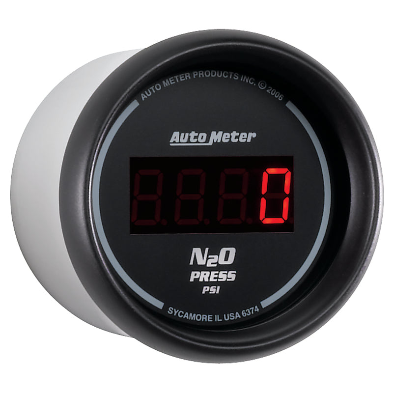 
                      
                        Autometer Z Series 52mm Digital 0-1600 PSI Nitrous Pressure Gauge
                      
                    